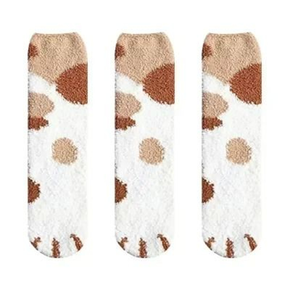Women 3D Animal Toe Socks Set With Cat Paw And Stripe Designs For Fun Everyday Wear 9