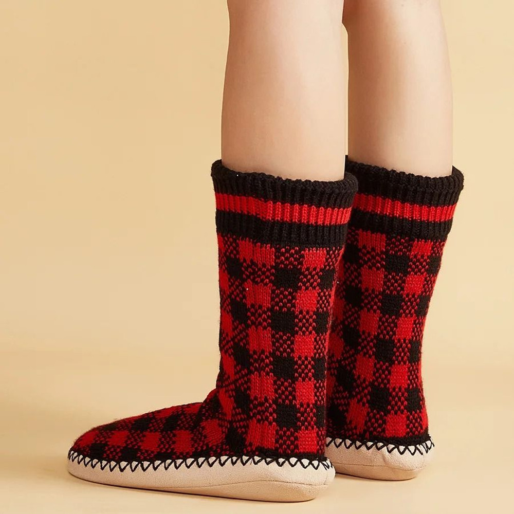 Men Indoor Slipper Socks With Plush Lining And Non Slip Sole For Warmth And Comfort At Home 4