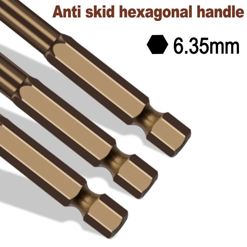 Triangle Alloy Drill Bit Set For Tile Cement Glass Ceramic Metal And Wood In Multiple Sizes 4