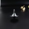 Precision Metal Spinning Top Silver Gyro Toy For Focus And Desk Display 11
