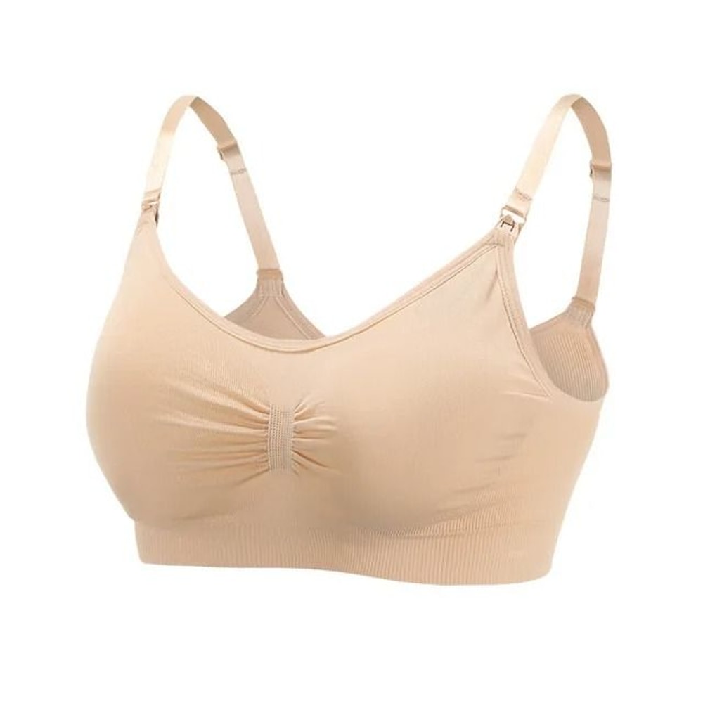 Breathable Wirefree Maternity Nursing Bra For Breastfeeding Support And Everyday Comfort 4