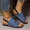 Womens Open Toe Flat Sandals For Summer Beach And Outdoor Casual Wear 3