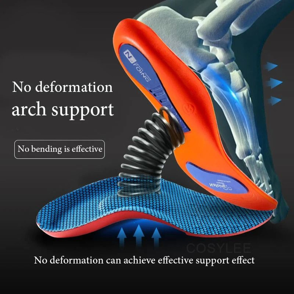 Orthotic Arch Support Insoles For Flat Feet And Running Shoes With Pressure Relief Cushioning 2
