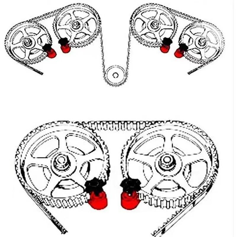 Camshaft Fixing Tool And Timing Belt Locking Kit For Engine Repair And Maintenance 2