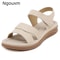 Womens Summer Flat Heel Sandals With Adjustable Strap And Lightweight Design For Casual Everyday We 0