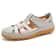 Womens Closed Toe Flat Walking Sandals Comfortable Loafers Style For Summer Casual Travel And Beach 11