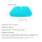 TPE Gel Seat Cushion Honeycomb Double Layer Square Pad For Office Chair Car Seat And Breathable Coo 1