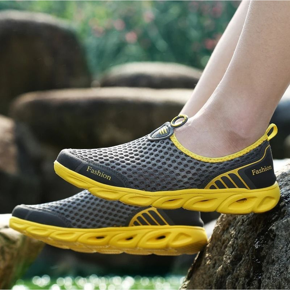 Mens Quick Dry Aqua Sneakers Lightweight Breathable Water Shoes For Beach Sports Wading And Outdoor 3
