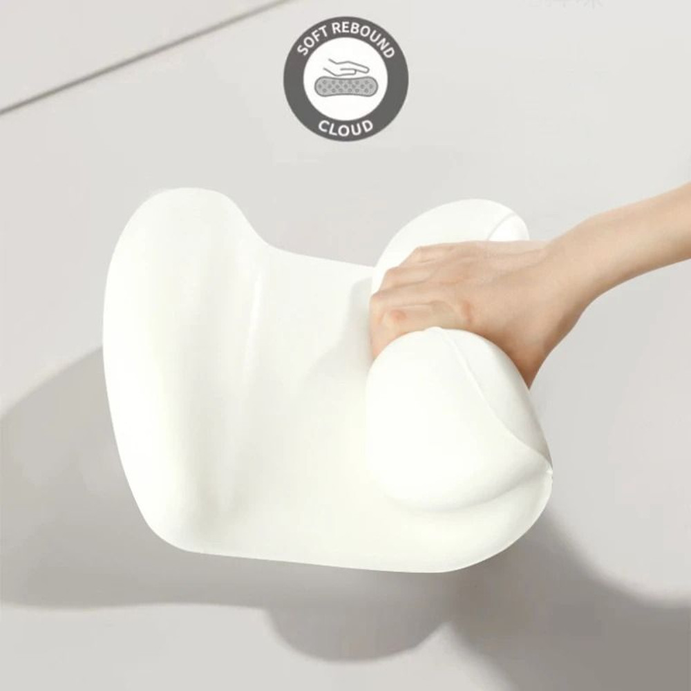 Car Seat Memory Foam Lumbar Shoulder Support Cushion Pillow For Comfortable Driving And Back Relief 2