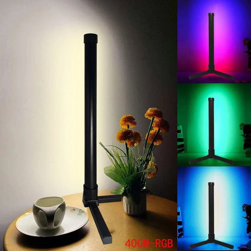 RGB Color Changing Floor Lamp With Music Sync Standing Light For Bedroom Living Room Ambience And M 4