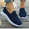 Womens Slip On Mesh Sneakers Summer Casual Lightweight Walking Loafers With Soft Sole And Breathabl 6