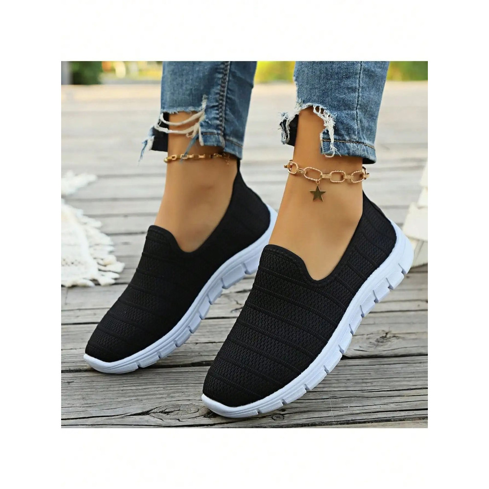 Womens Slip On Mesh Sneakers Summer Casual Lightweight Walking Loafers With Soft Sole And Breathabl 7