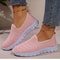Womens Slip On Mesh Sneakers Summer Casual Lightweight Walking Loafers With Soft Sole And Breathabl 8