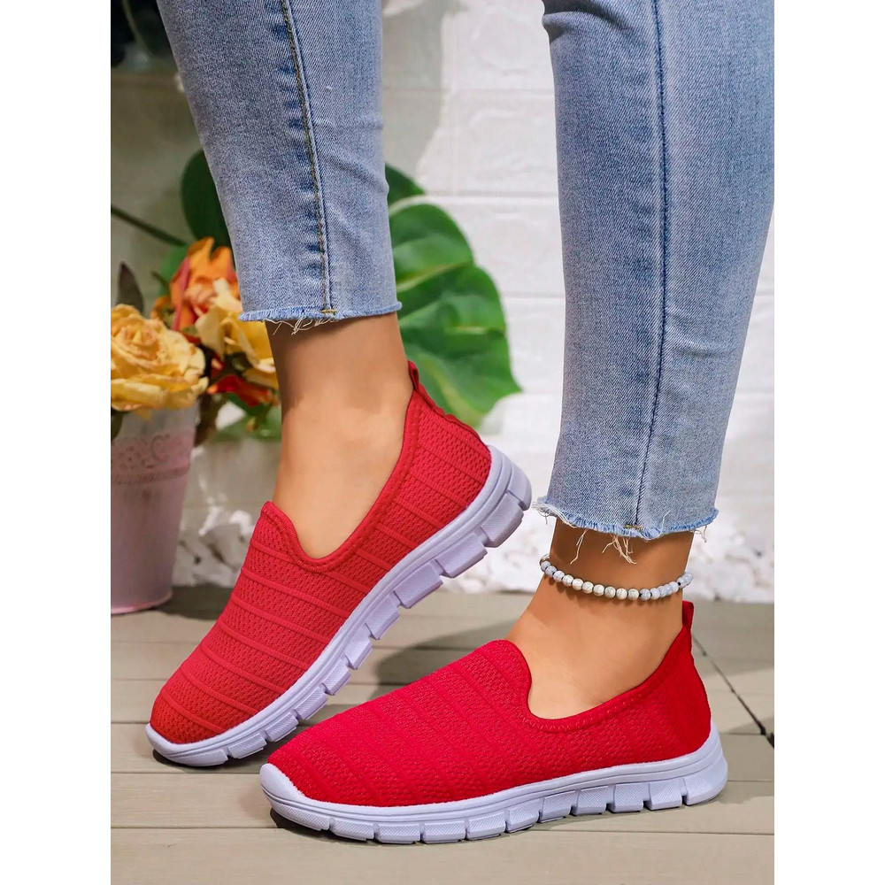 Womens Slip On Mesh Sneakers Summer Casual Lightweight Walking Loafers With Soft Sole And Breathabl 11