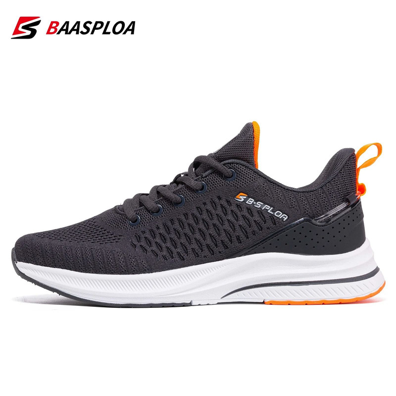 Lightweight Breathable Mesh Running Shoes For Men With Cushioned Sole And Lace Up Comfort For Casua 1