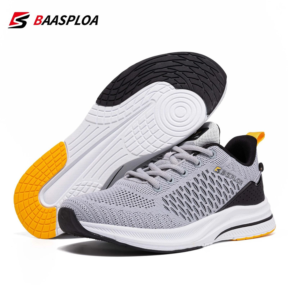 Lightweight Breathable Mesh Running Shoes For Men With Cushioned Sole And Lace Up Comfort For Casua 3