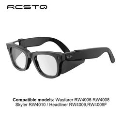 anti glare light shield for ray ban meta wayfarer rw4008 rw4006 rw4010 rw4009 smart glasses accessories