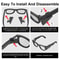 Anti Glare Light Shield For Ray Ban Meta Wayfarer RW4008 RW4006 RW4010 RW4009 Smart Glasses Accesso 4
