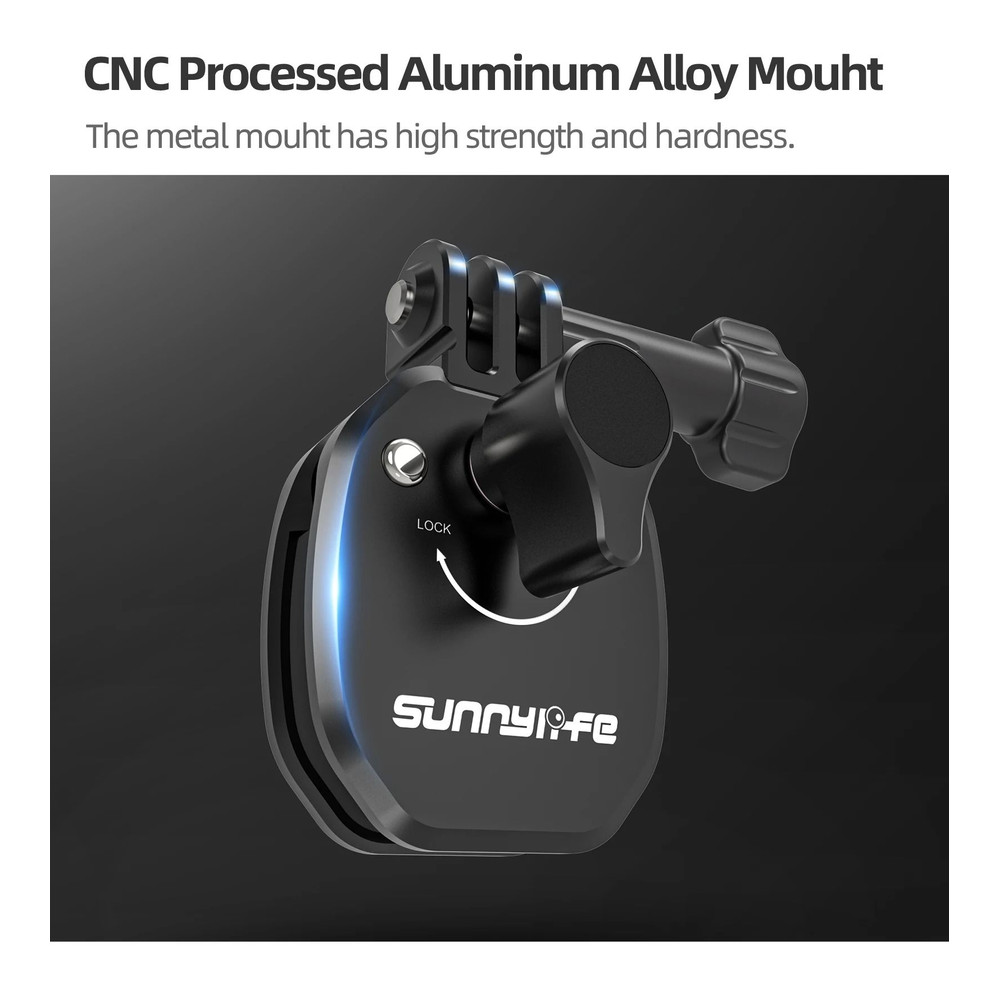 Motorcycle Windshield Mount Clamp For GoPro Insta360 DJI Osmo Action Cameras Aluminum Clip For Secu 3