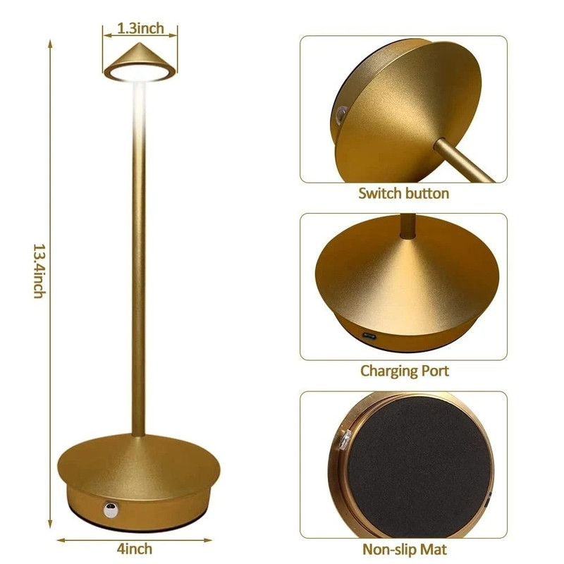 Modern Mushroom LED Table Lamp For Bedroom Home Decor Bedside Night Light Ambient Lighting For Rest 2