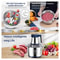Electric Stainless Steel Meat Grinder And Food Processor For Chopping Meat Vegetables Garlic And Fr
