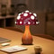 Shiitake Mushroom LED Desk Lamp With USB Or AC Power Tricolor Lighting Biomimetic Night Light For H 2