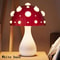 Shiitake Mushroom LED Desk Lamp With USB Or AC Power Tricolor Lighting Biomimetic Night Light For H 7