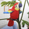 Talking Parrot Plush Toy With Repeating Voice Feature Animated Macaw Bird For Kids Interactive Play 3