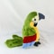 Talking Parrot Plush Toy With Repeating Voice Feature Animated Macaw Bird For Kids Interactive Play 6