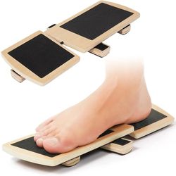 ankle balance board foot trainer for stability strength recovery exercises for yoga pilates or plantar fasciitis
