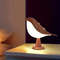 Bird Shaped LED Touch Night Light With Rechargeable Battery And 3 Colors For Bedroom Desk Or Bedsid 7