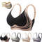 Seamless Wireless Push Up Bra With Adjustable Straps Full Coverage Anti Sagging Supportive Underwea 0