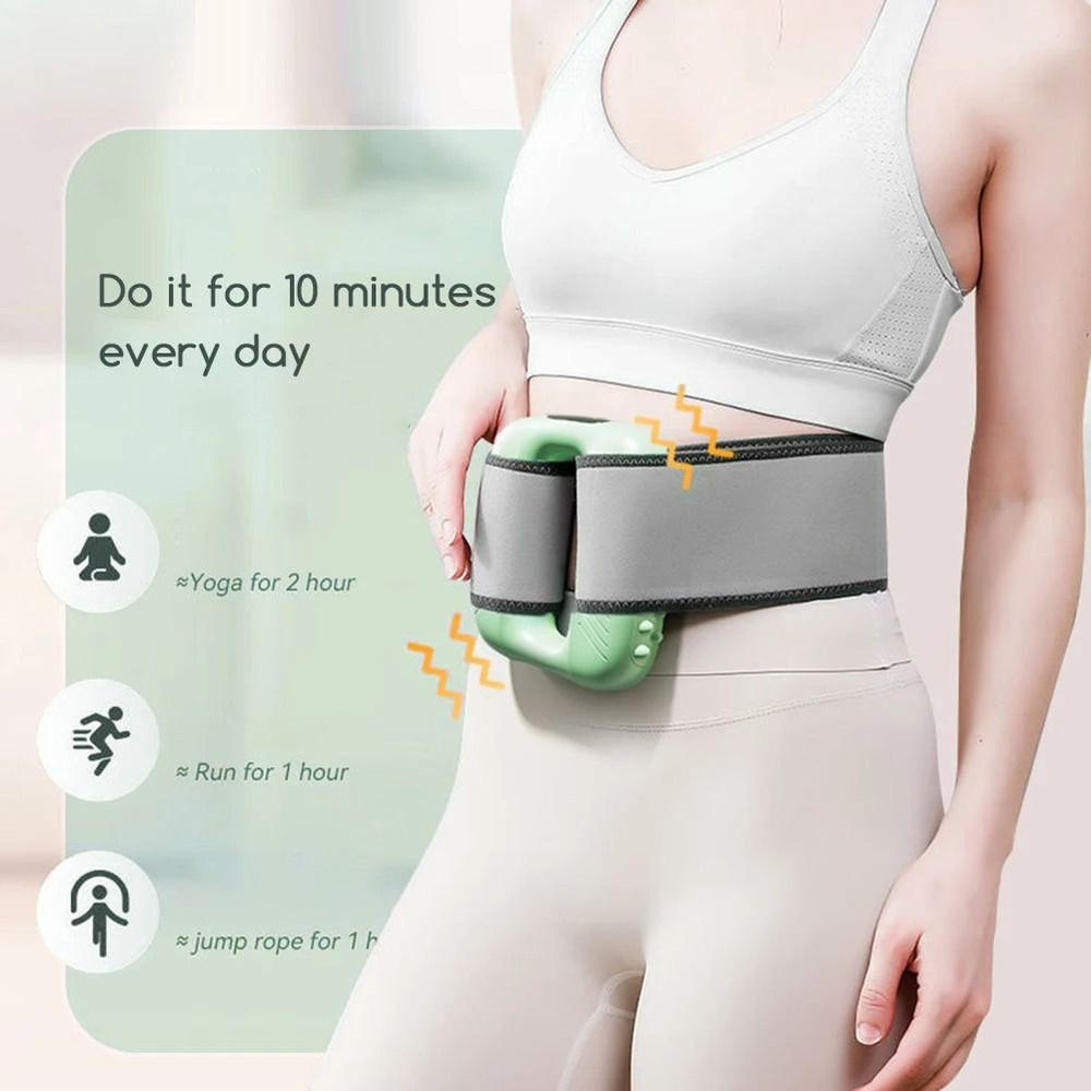 Cordless Fascia Ring Massager With Adjustable Vibration And Belt For Deep Tissue Recovery And Body 1