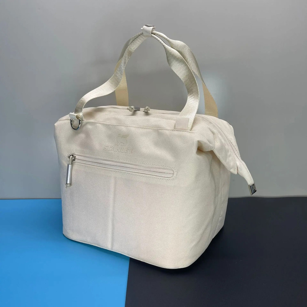 Mini Insulated Lunch Shoulder Bag With Soft Oxford Shell Portable Leakproof Cooler For Travel Or Ou 9