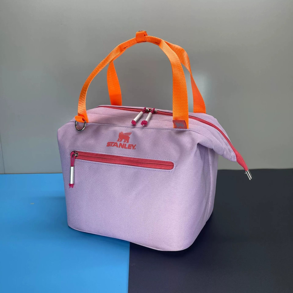 Mini Insulated Lunch Shoulder Bag With Soft Oxford Shell Portable Leakproof Cooler For Travel Or Ou 10