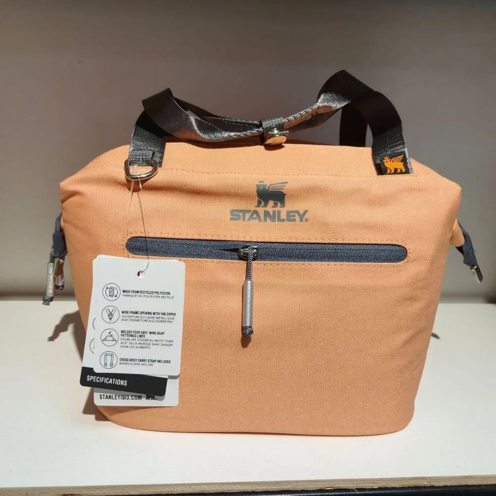 Mini Insulated Lunch Shoulder Bag With Soft Oxford Shell Portable Leakproof Cooler For Travel Or Ou 14