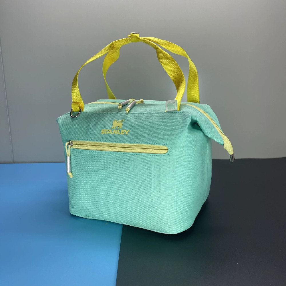 Mini Insulated Lunch Shoulder Bag With Soft Oxford Shell Portable Leakproof Cooler For Travel Or Ou 6