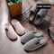 Winter Cotton Slippers For Men And Women Non Slip Indoor Slides Plush Warm Couple Flats Shoes 3