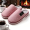 Winter Cotton Slippers For Men And Women Non Slip Indoor Slides Plush Warm Couple Flats Shoes 4