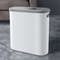 Slim 10L Press Lid Bathroom Trash Can With Lid For Kitchen Bedroom Gap Storage Waste Bin With Space 6