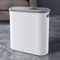 Slim 10L Press Lid Bathroom Trash Can With Lid For Kitchen Bedroom Gap Storage Waste Bin With Space 6