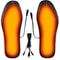 Rechargeable USB Heated Shoe Insoles For Cold Weather Sports And Outdoor Warmth 0