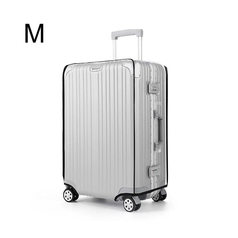 Transparent PVC Luggage Cover For Suitcases Waterproof Scratch Resistant Travel Protector 6