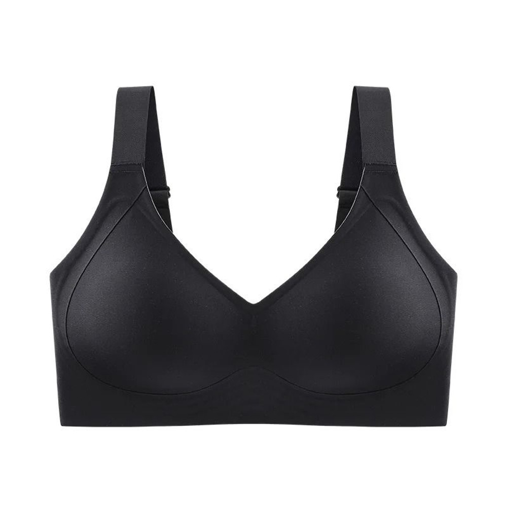 Womens Seamless Push Up Bra With Wireless Thin Cup And Plus Size Fit M To 6XL 7