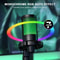 RGB USB Gaming Microphone With Mute Button And Tripod Stand For Streaming On PC And Console 1