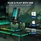 RGB USB Gaming Microphone With Mute Button And Tripod Stand For Streaming On PC And Console 5