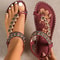 Women Boho Sandals With Low Heels For Summer Beach And Casual Wear 2