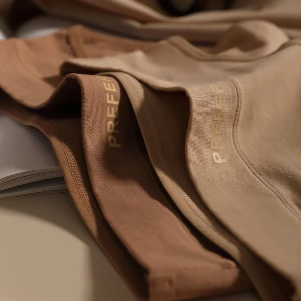 3 Piece Seamless Cotton Womens Underwear Set In Soft Breathable Fabric 4