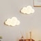 Cloud Shape Wall Lamp For Kids Bedroom Or Nursery With Soft Glow And Star Accents 0