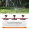 Upgraded 360 Degree Rotating Garden Water Sprinkler With Adjustable Angle And Large Coverage 2
